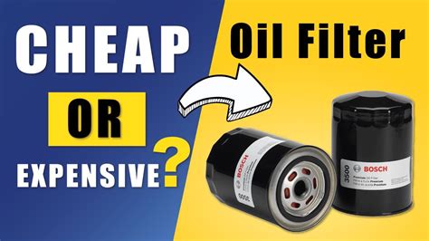 are cheap oil filters ok